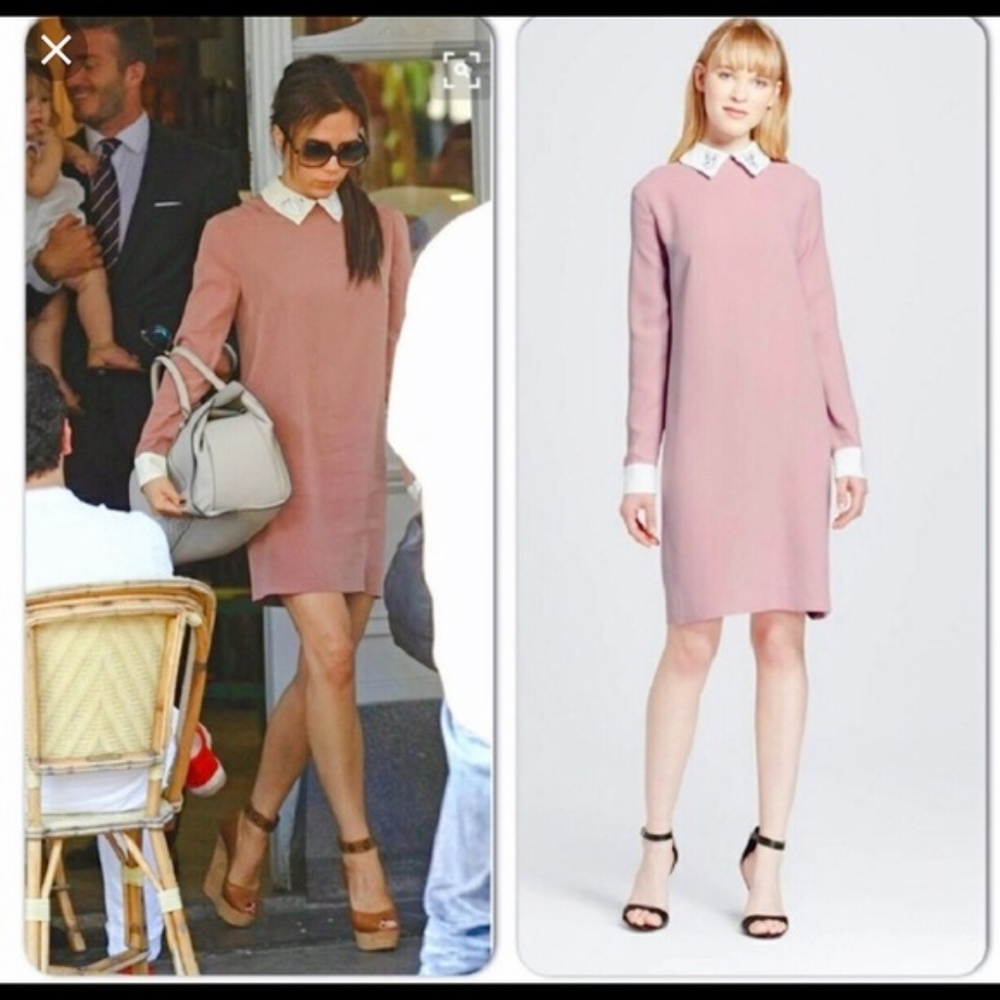 Victoria Beckham RABBIT PINK AND WHITE Size XL